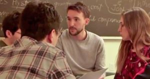 Student-led group discussion