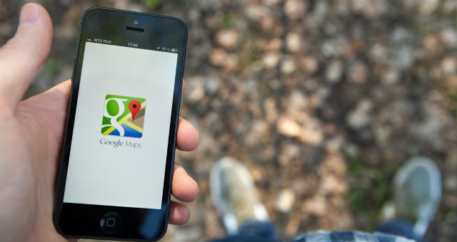Google Maps on iPhone