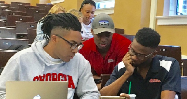 University of Mississippi students