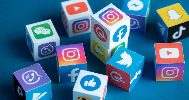 Social media icons indicate how instructors can use it in their online classes