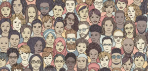 Individuals from all different ethnicities and cultures are drawn together